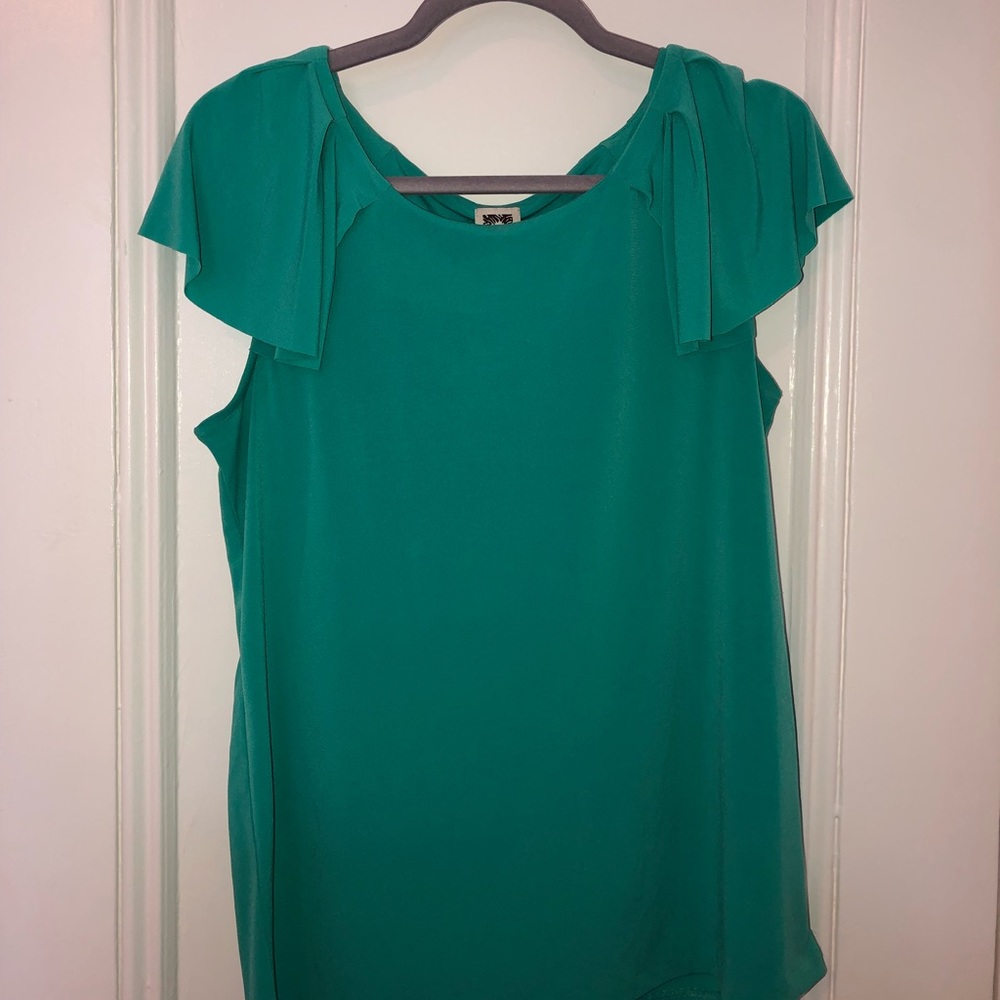 Cap sleeve blouse